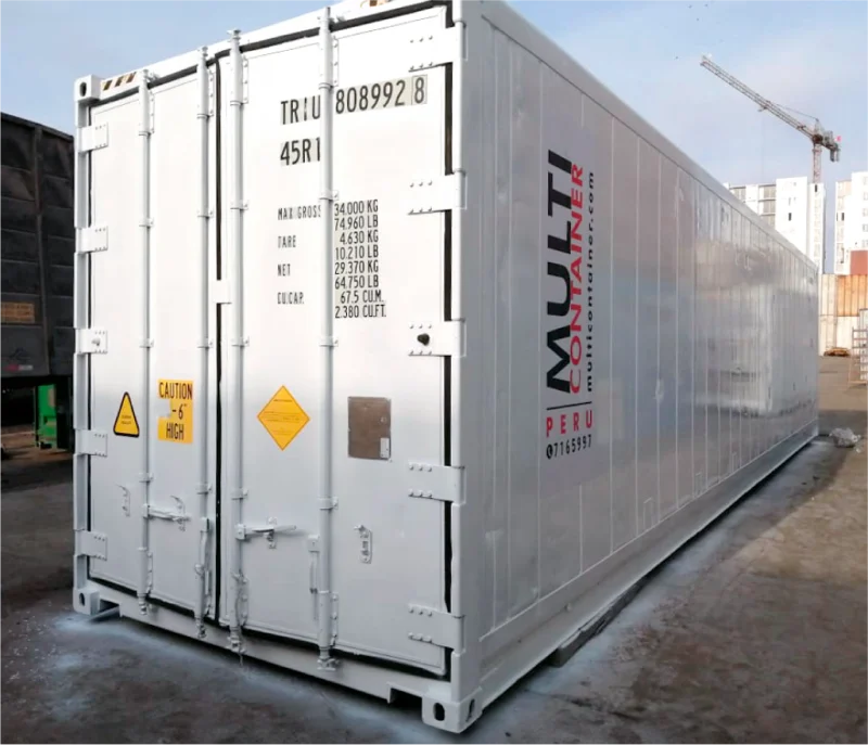 Reefer 40' - Insulado no operativo